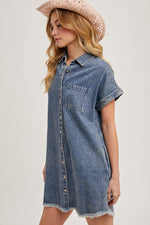 Denim Drift Dress | 3 washes