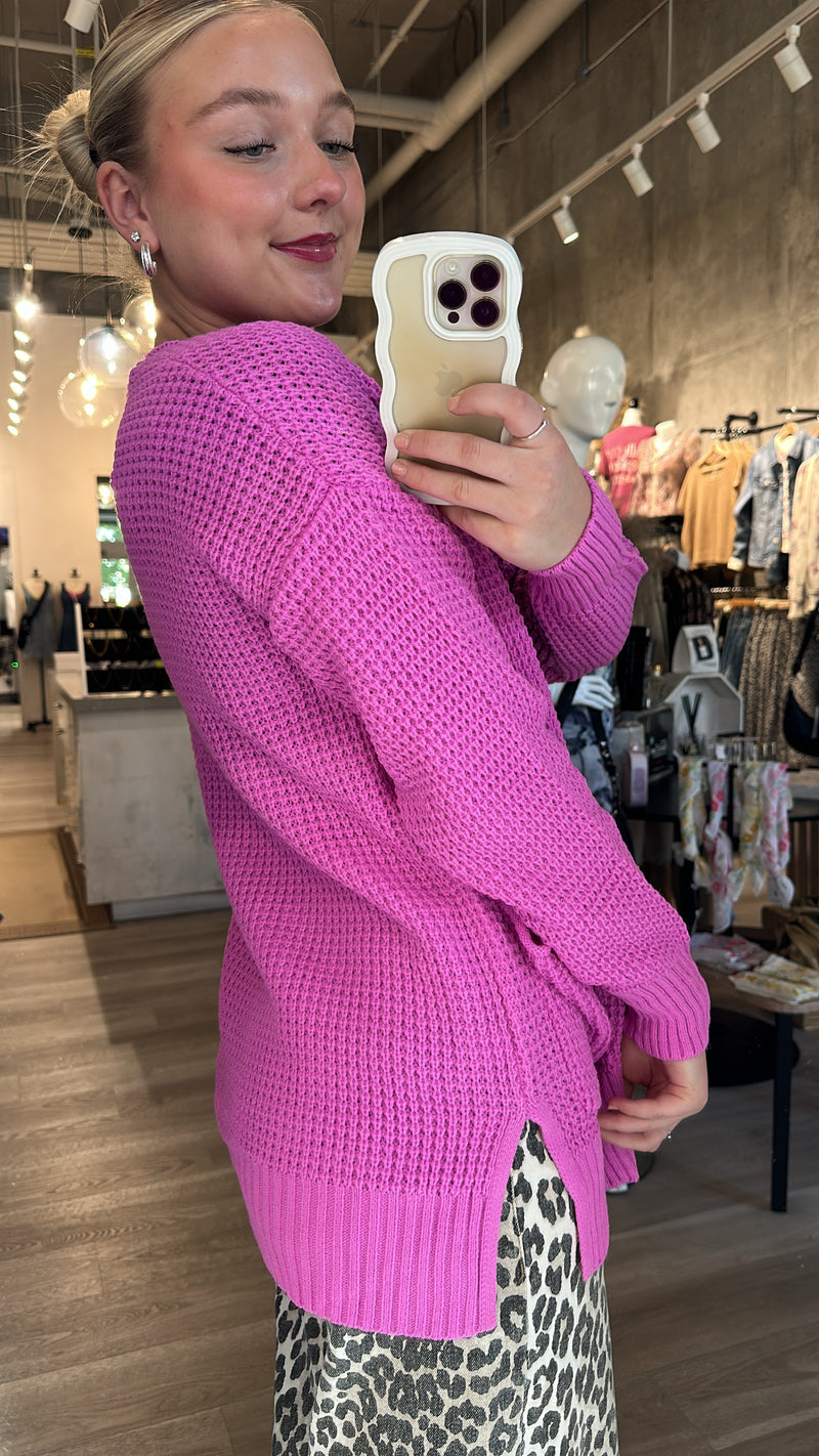 Waffle Cardi | 4 colours