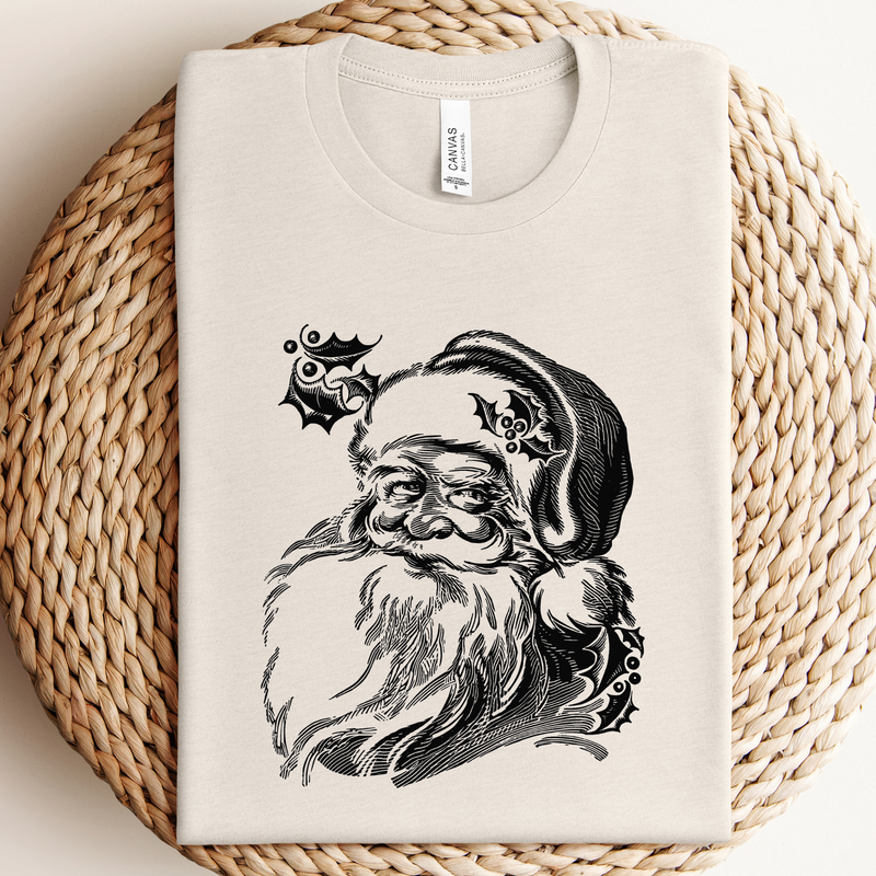 Vintage Santa Tee | 2 colours