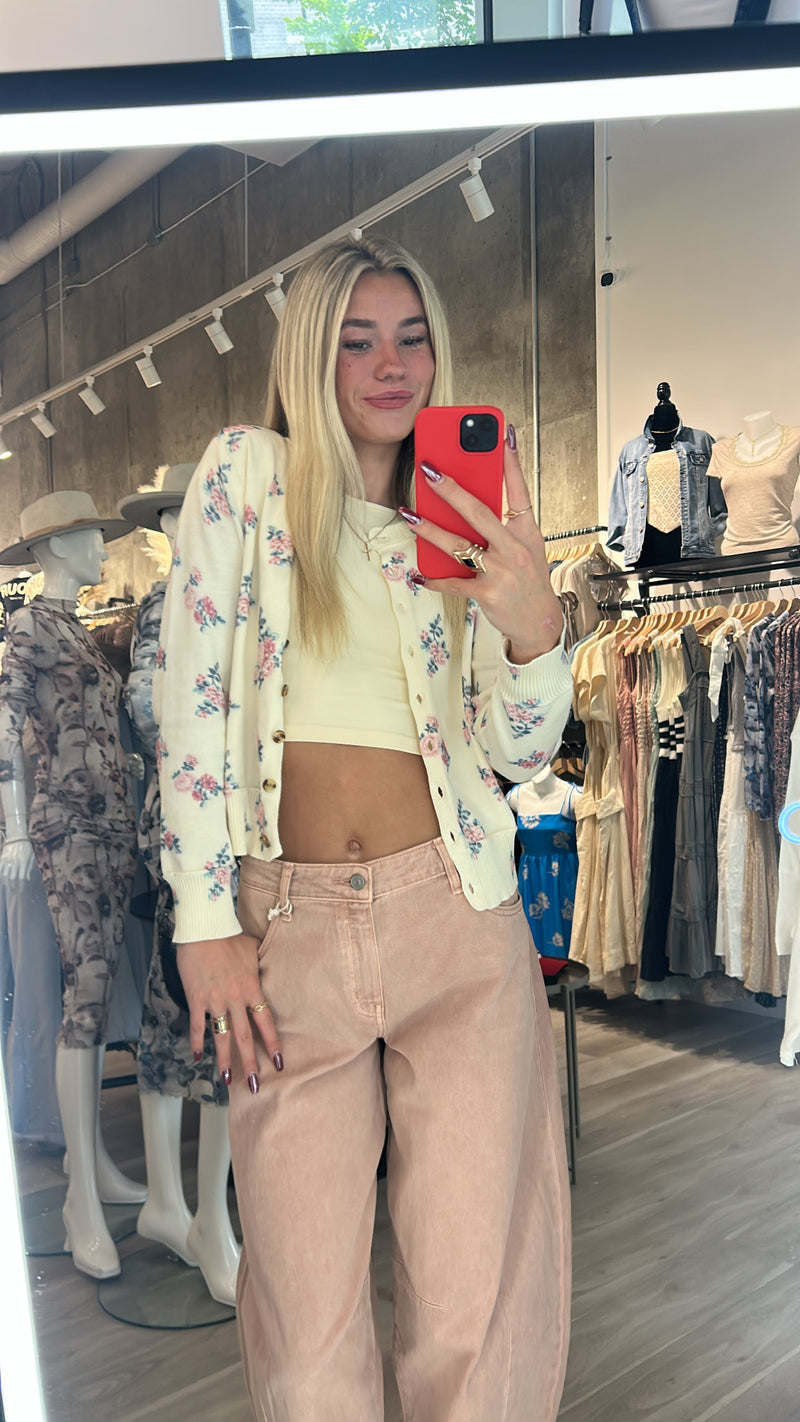 Evening Rose Cardi