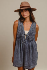 Pintuck Romper