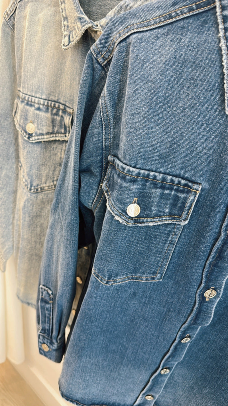 Pure Denim Button Up | 2 washes
