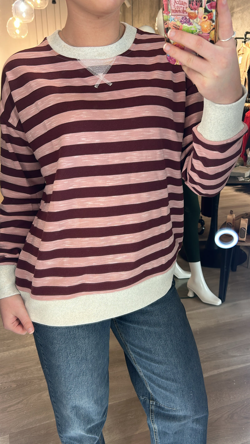 Crisp Stripes Crew | 3 colours