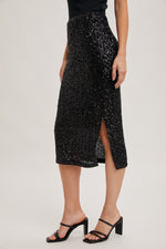 Sequin Midi Skirt | 2 colours