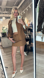 Alisha Suede Shacket