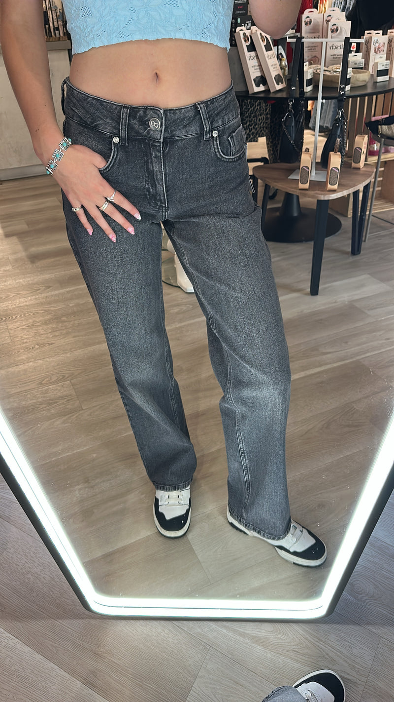 Slate Straight Leg