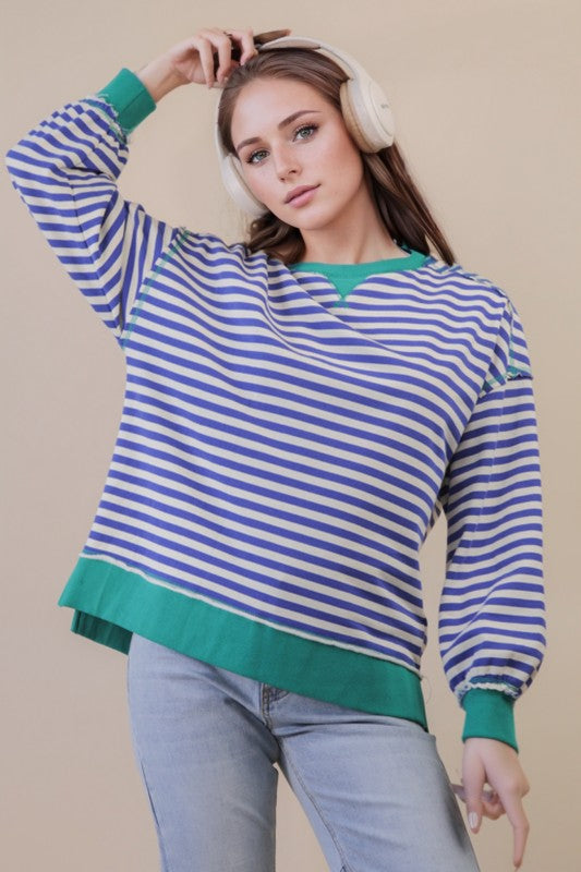 Fall Stripes Crew | 2 colours