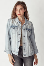 Vintage Wash Denim Jacket