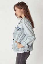 Vintage Wash Denim Jacket