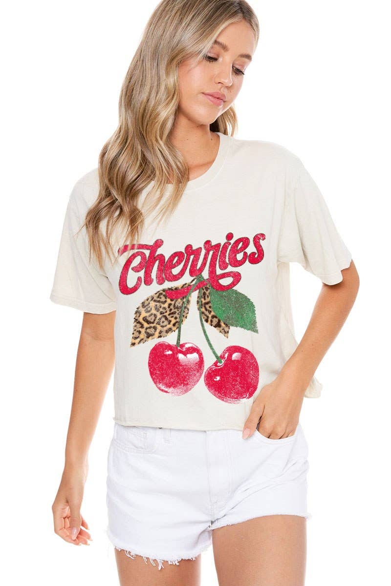 Wild Cherries Tee | 2 colours