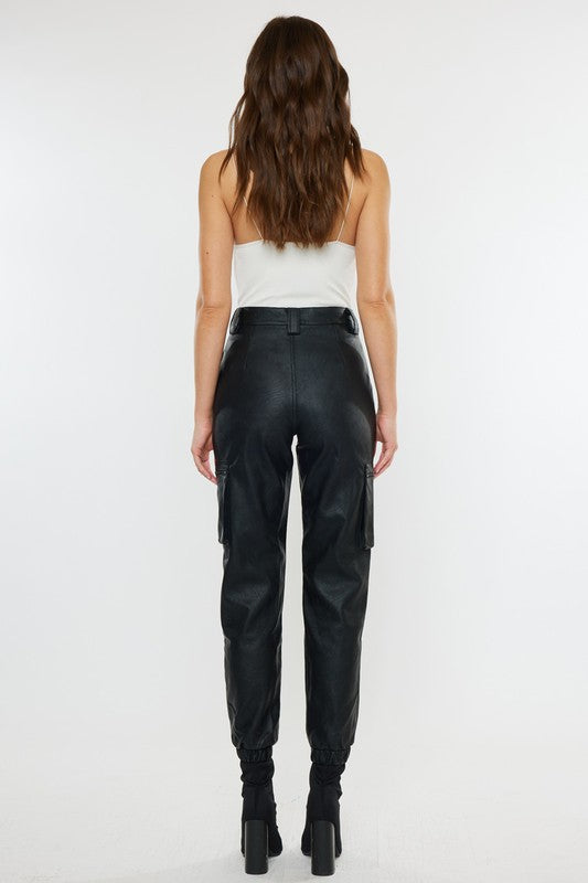 Rooney Vegan Leather Jogger