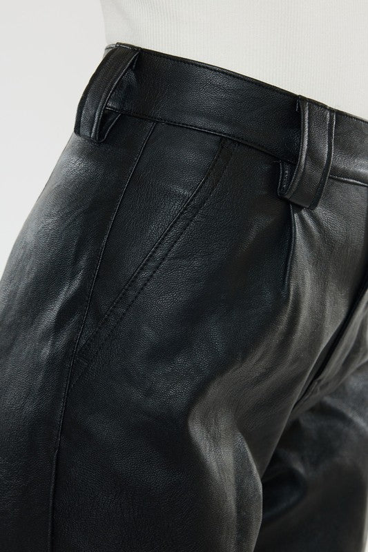 Rooney Vegan Leather Jogger