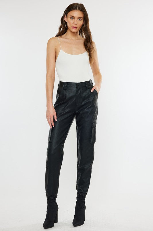Rooney Vegan Leather Jogger