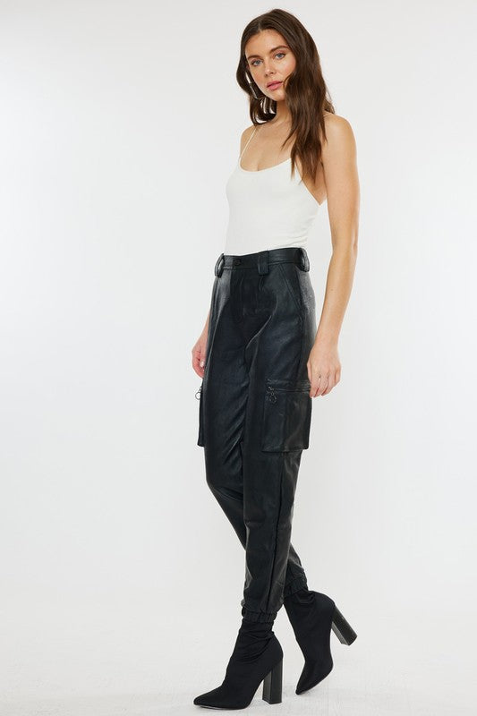 Rooney Vegan Leather Jogger