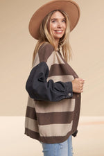 Denim Sleeve Cardi | 2 colours