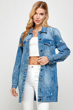 Date Night Denim Jacket | 2 washes