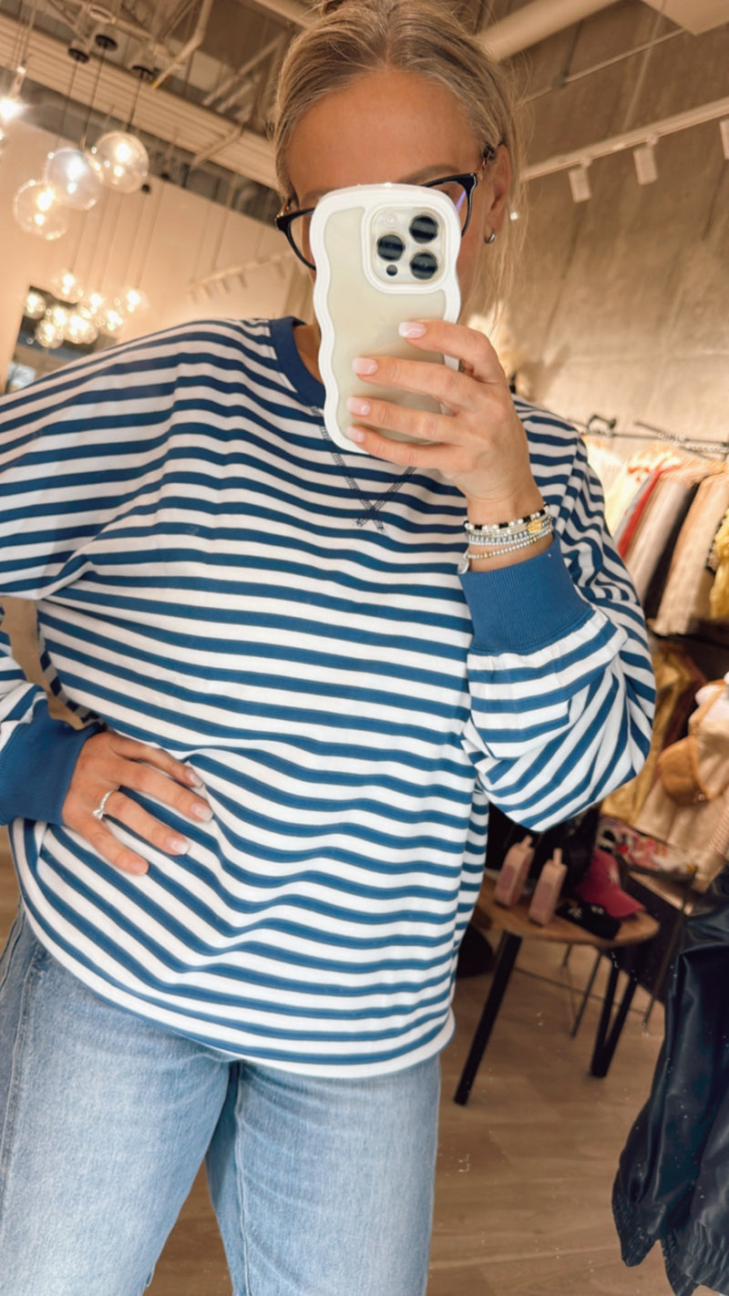 Classic Stripe Pullover | 2 colours