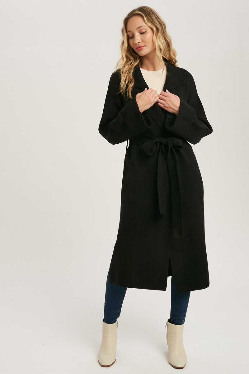 Effortless Knit Trench