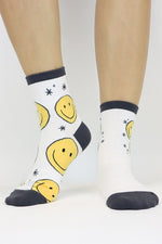 Mismatched Smile Socks