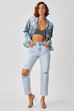 Ombre Denim Jacket