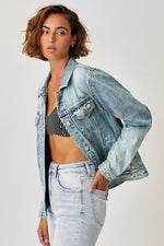 Ombre Denim Jacket