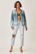 Ombre Denim Jacket