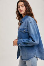 Pure Denim Button Up