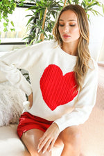 Cable Knit Heart | 2 colours
