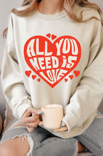 All You Need Is Love Crew | 2 colours