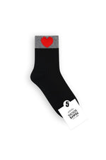 Fluffy Heart Socks | 2 colours