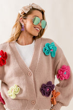 3D Floral Cardi