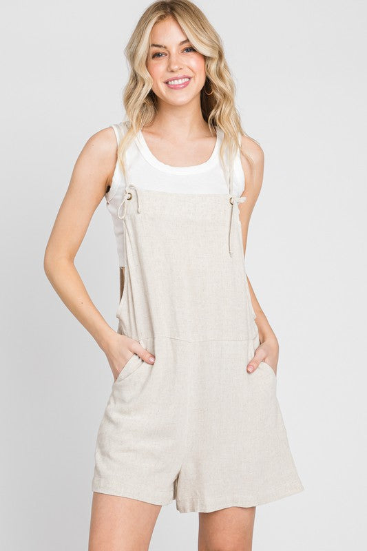 Lil' Linen Romper | 2 colours