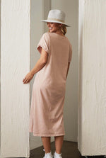 Basic Midi T-shirt Dress (4 colours)
