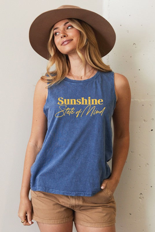 Sunshine State Of Mind Tank | 3 colours