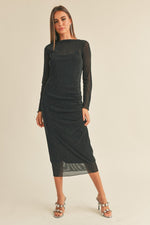 Mesh Drape Dress | 3 colours