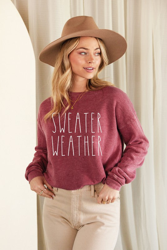 Sweater Weather Crew | 2 Colours