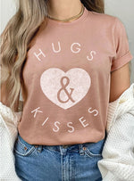 Hugs + Kisses Tee | 3 colours