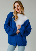 Ski Time Cardi | Bright Blue