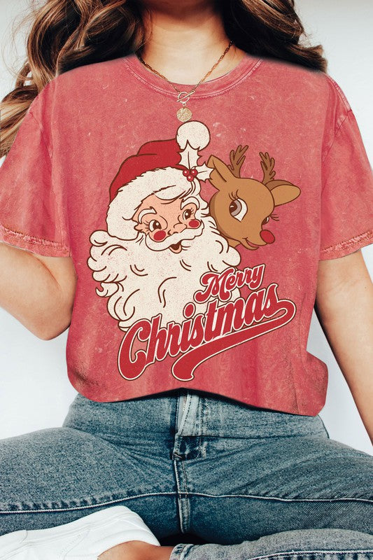 Santa+Rudolph Tee | 4 colours