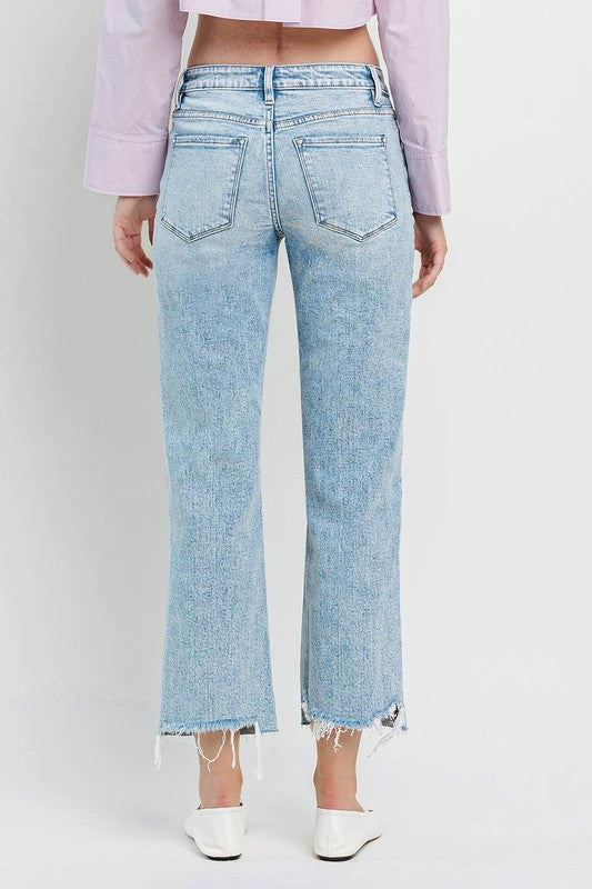 Blue Haze Slim Wide Jeans