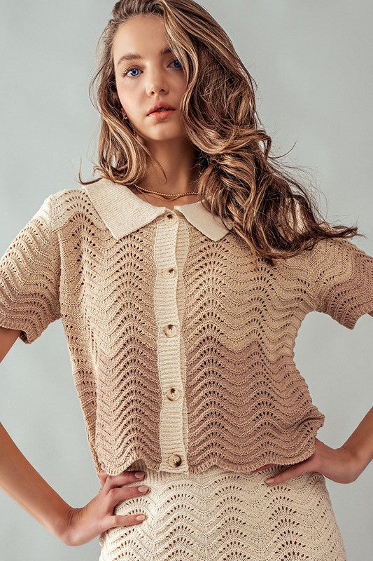 Wavy Days Knit Sweater | 2 colours