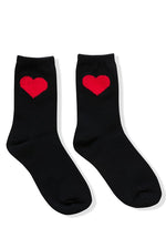 Heart Crew Socks