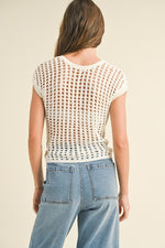 Reverse Crochet Top | 2 colours