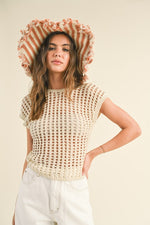 Reverse Crochet Top | 2 colours