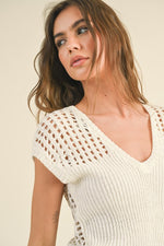 Reverse Crochet Top | 2 colours