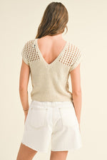 Reverse Crochet Top | 2 colours