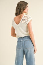 Reverse Crochet Top | 2 colours