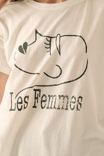 Les Femmes Vintage tee