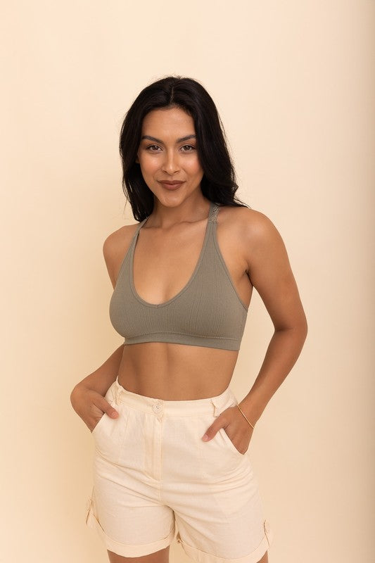 Lacey Racerback Bralette | 4 colours