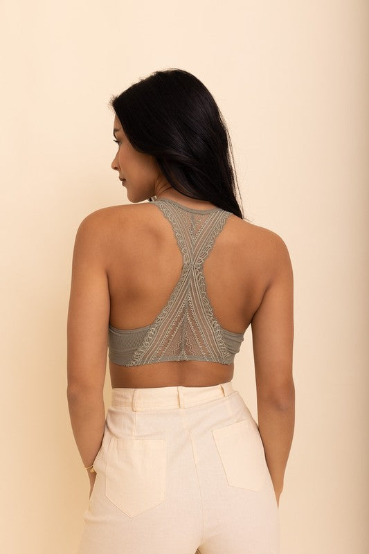 Lacey Racerback Bralette | 4 colours